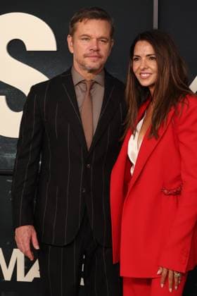 Premiere of Animals Los Angeles Ca Oct 1: Matt Damon & Luciana Damon at The premiere Animals on October1, 2026 Credit: AdMedia EDITORIAL USE ONLY  Copyright: xx AdMediax admphotosthree018890