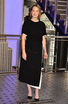 NEW YORK, NY- OCTOBER 1: Samantha Sloyan pictured during a visit to he Empire State Building Ahead of the Release of Mike Flannigan s Carrie on October 1, 2026 in New York City. Copyright: xmpi099 MediaPunchx