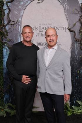 Pan s Labyrinth 20th Anniversary Premiere Los Angeles CA Oct1: Mark Torres and Tim Cowell at the Pan s Labyrinth 20th Anniversary Premiere on October1, 2026 Credit: Crash Admedia EDITORIAL USE ONLY  Copyright: xx Admediax admphotosthree018921