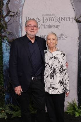 Pan s Labyrinth 20th Anniversary Premiere Los Angeles CA Oct1: Guillermo Navarro and Bertha Navarro at the Pan s Labyrinth 20th Anniversary Premiere on October1, 2026 Credit: Crash Admedia EDITORIAL USE ONLY  Copyright: xx Admediax admphotosthree018947