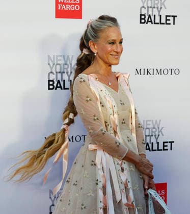 Sarah Jessica Parker arrives on the red carpet at the New York City Ballet 2026 Fall Fashion Gala at David H. Koch Theater, Lincoln Center on Thursday, October 1, 2026 in New York City.  NYP20261001119 JOHNxANGELILLO