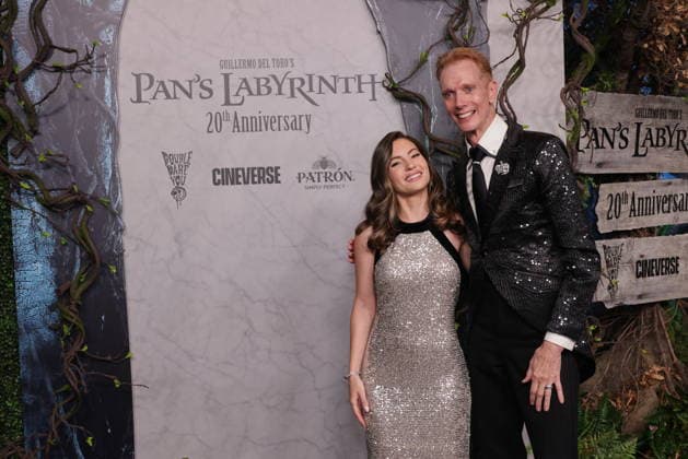 Pan s Labyrinth 20th Anniversary Premiere Los Angeles CA Oct1: IIvana Baquero and Doug Jones at the Pan s Labyrinth 20th Anniversary Premiere on October1, 2026 Credit: Crash Admedia EDITORIAL USE ONLY  Copyright: xx Admediax admphotosthree018984
