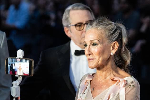 October 1, 2026, Bronx, New York, USA: Sarah Jessica Parker wearing dress by Simone ROcha attends New York City Ballet Fall Fashion Gala at David H. Koch Theater in New York, NY on October 1, 2026. Bronx USA  - ZUMAr339 20261001_znp_r339_011 Copyright: xLevxRadinx