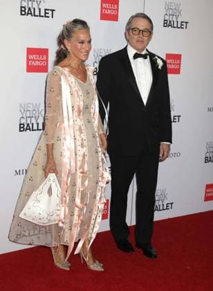 October 1, 2026, New York, New York, USA: Actors SARAH JESSICA PARKERÃäand MATTHEW BRODERICK seen during the red carpet arrivals for the New York City Fall Ballet Fall 2026 Gala held at the David Koch Theater at Lincoln Center. New York USA - ZUMAk03_ 20261001_zaf_k03_051 Copyright: xNancyxKaszermanx