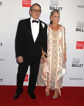 October 1, 2026, New York, New York, USA: Actors MATTHEW BRODERICK and SARAH JESSICA PARKERÃäseen during the red carpet arrivals for the New York City Fall Ballet Fall 2026 Gala held at the David Koch Theater at Lincoln Center. New York USA  - ZUMAk03_ 20261001_zaf_k03_061 Copyright: xNancyxKaszermanx