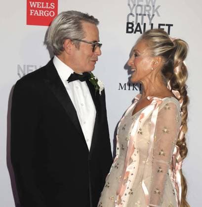 October 1, 2026, New York, New York, USA: Actors MATTHEW BRODERICK and SARAH JESSICA PARKERÃäseen during the red carpet arrivals for the New York City Fall Ballet Fall 2026 Gala held at the David Koch Theater at Lincoln Center. New York USA  - ZUMAk03_ 20261001_zaf_k03_054 Copyright: xNancyxKaszermanx