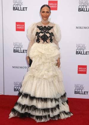 October 1, 2026, New York, New York, USA: Actor NICOLE ARI PARKER seen during the red carpet arrivals for the New York City Fall Ballet Fall 2026 Gala held at the David Koch Theater at Lincoln Center. New York USA - ZUMAk03_ 20261001_zaf_k03_009 Copyright: xNancyxKaszermanx