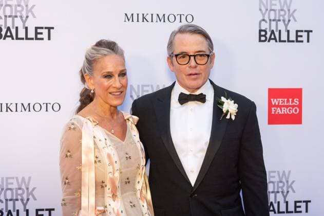October 1, 2026, New York, New York, United States: (L-R) Sarah Jessica Parker and Matthew Broderick attend.The New York City Ballet 2026 Fall Gala at David H. Koch Theater, Lincoln Center on October 01, 2026 in New York City. New York United States - ZUMAs197 20261001_aaa_s197_889 Copyright: xRonxAdarx