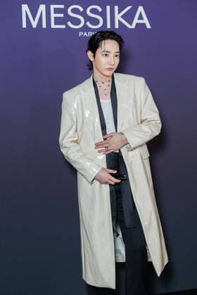 Messika Spring Summer 2027 Fashion Show During Paris Fashion Week: Celebrity Arrivals—Lee Soo Hyuk 460109 October 1, 2026, Paris, France  Copyright: xSebastienxFremontx xStarfacex STAR_460109_032