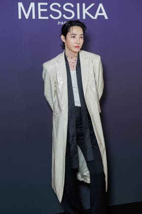 Messika Spring Summer 2027 Fashion Show During Paris Fashion Week: Celebrity Arrivals—Lee Soo Hyuk 460109 October 1, 2026, Paris, France  Copyright: xSebastienxFremontx xStarfacex STAR_460109_034