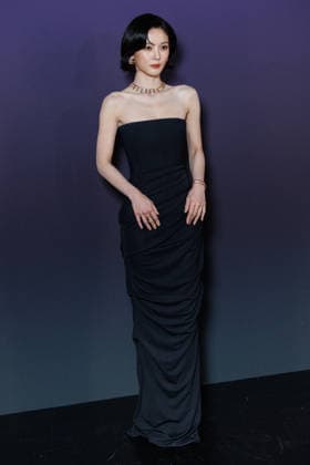 Messika Spring Summer 2027 Fashion Show During Paris Fashion Week: Celebrity Arrivals—Kim You Jung, 460109, October 1, 2026, Paris, France  Copyright: xSebastienxFremontx xStarfacex STAR_460109_047