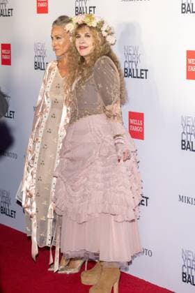 October 1, 2026, New York, New York, United States: (L-R) Sarah Jessica Parker and Stevie Nicks attend.The New York City Ballet 2026 Fall Gala at David H. Koch Theater, Lincoln Center on October 01, 2026 in New York City. New York United States - ZUMAs197 20261001_aaa_s197_917 Copyright: xRonxAdarx