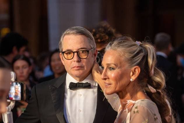 October 1, 2026, New York, New York, United States: (L-R) Matthew Broderick and Sarah Jessica Parker attend.The New York City Ballet 2026 Fall Gala at David H. Koch Theater, Lincoln Center on October 01, 2026 in New York City. New York United States - ZUMAs197 20261001_aaa_s197_940 Copyright: xRonxAdarx