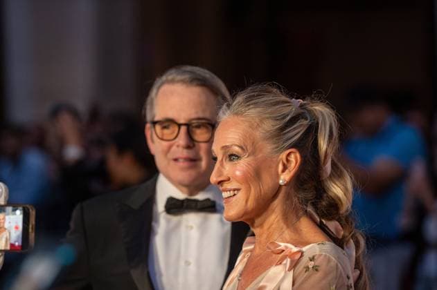 October 1, 2026, New York, New York, United States: (L-R) Matthew Broderick and Sarah Jessica Parker attend.The New York City Ballet 2026 Fall Gala at David H. Koch Theater, Lincoln Center on October 01, 2026 in New York City. New York United States - ZUMAs197 20261001_aaa_s197_916 Copyright: xRonxAdarx