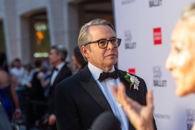 October 1, 2026, New York, New York, United States: Matthew Broderick attends.The New York City Ballet 2026 Fall Gala at David H. Koch Theater, Lincoln Center on October 01, 2026 in New York City. New York United States - ZUMAs197 20261001_aaa_s197_906 Copyright: xRonxAdarx