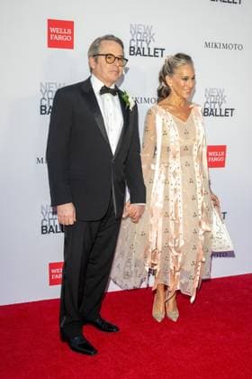 October 1, 2026, New York, New York, United States: (L-R) Matthew Broderick and Sarah Jessica Parker attend.The New York City Ballet 2026 Fall Gala at David H. Koch Theater, Lincoln Center on October 01, 2026 in New York City. New York United States - ZUMAs197 20261001_aaa_s197_900 Copyright: xRonxAdarx