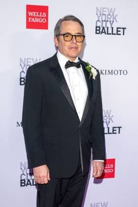 October 1, 2026, New York, New York, United States: Matthew Broderick attends.The New York City Ballet 2026 Fall Gala at David H. Koch Theater, Lincoln Center on October 01, 2026 in New York City. New York United States - ZUMAs197 20261001_aaa_s197_884 Copyright: xRonxAdarx