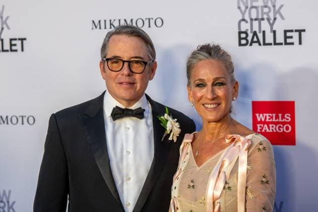 October 1, 2026, New York, New York, United States: (L-R) Matthew Broderick and Sarah Jessica Parker attend.The New York City Ballet 2026 Fall Gala at David H. Koch Theater, Lincoln Center on October 01, 2026 in New York City. New York United States - ZUMAs197 20261001_aaa_s197_881 Copyright: xRonxAdarx