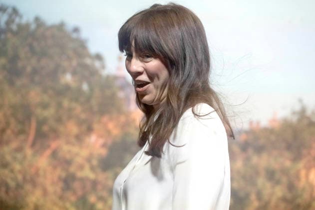 Alexi Wasser at the official reception marking the start of filming for the Woody Allen Fall Project 2026 at the Teatros del Canal in Madrid, October 1, 2026 Foto:xDyDxFotografosx xFuturexImagex woody_6012