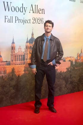 Peter Vives at the official reception marking the start of filming for the Woody Allen Fall Project 2026 at the Teatros del Canal in Madrid, October 1, 2026 Foto:xDyDxFotografosx xFuturexImagex woody_6014