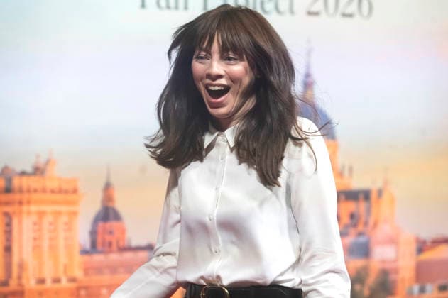Alexi Wasser at the official reception marking the start of filming for the Woody Allen Fall Project 2026 at the Teatros del Canal in Madrid, October 1, 2026 Foto:xDyDxFotografosx xFuturexImagex woody_6010