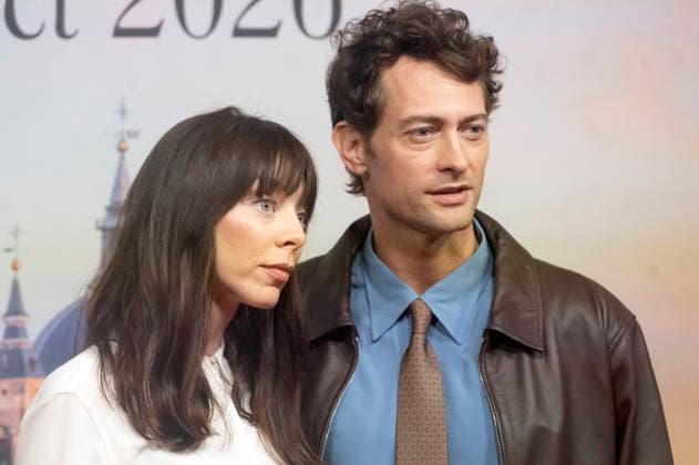 Woody Allen and Peter Vives at the official reception marking the start of filming for the Woody Allen Fall Project 2026 at the Teatros del Canal in Madrid, October 1, 2026 Foto:xDyDxFotografosx xFuturexImagex woody_6028