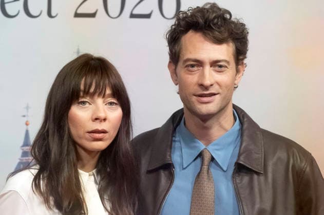 Woody Allen and Peter Vives at the official reception marking the start of filming for the Woody Allen Fall Project 2026 at the Teatros del Canal in Madrid, October 1, 2026 Foto:xDyDxFotografosx xFuturexImagex woody_6029