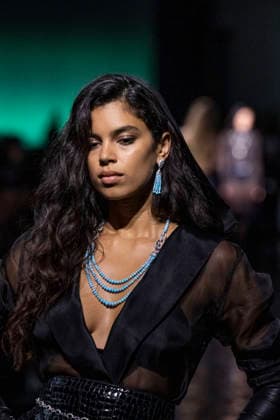Messika’s Terres de Contrastes fashion show, held alongside the Spring Summer 2027 Ready-to-Wear collections during Paris Fashion Week (PFW) on October 1, 2026, in Paris, France. Messika’s Terres de Contrastes fashion show on the sidelines of the Spring Summer 2027 Ready-to-Wear collections during Paris Fashion Week (PFW) on October 1, 2026, in Paris, France  Copyright: xAgencex xBestimagexAgencex xBestimagex
