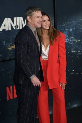 Animals Premiere - Los Angeles, USA LOS ANGELES, USA. October 01, 2026: Matt Damon & Luciana Damon at the premiere for Animals at Directors Village. Los Angeles CA USA  Copyright: xPaulxSmith Featureflashx