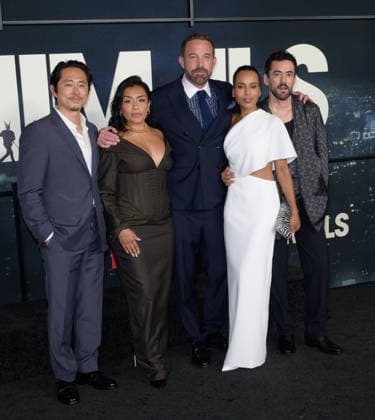 Animals Premiere - Los Angeles, USA LOS ANGELES, USA. October 01, 2026: Steven Yeun, Adriana Paz, Ben Affleck, Kerry Washington & Luis Gerardo Mendez at the premiere for Animals at Directors Village. Los Angeles CA USA  Copyright: xPaulxSmith Featureflashx