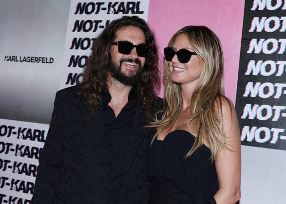 Heidi Klum and her husband Tom Kaulitz at the photocall for the Karl Lagerfeld: From Paris with Love event at the Karl Lagerfeld Boutique in Paris on October 1, 2026. KARL LAGERFELD celebrates its Fall Winter 2026 campaign with Paris Hilton, Kit Butler, and NOT KARL, the newest addition to the House’s universe. For this private event in Saint-Germain-des-Prés, Paris Hilton will be joined by NOT KARL to mark this new chapter—an immersive experience in the KARL LAGERFELD universe, blending fashion, creativity, and the House’s heritage. Denis Guignebourg Bestimage The Karl Lagerfeld x Paris Hilton party during Paris RTW Spring Summer 2027 Fashion Week on October 1, 2026, in Paris, France. Paris, France  Copyright: xDenisxGuignebourgx xBestimagexDenisxGuignebourgx xBestimagex