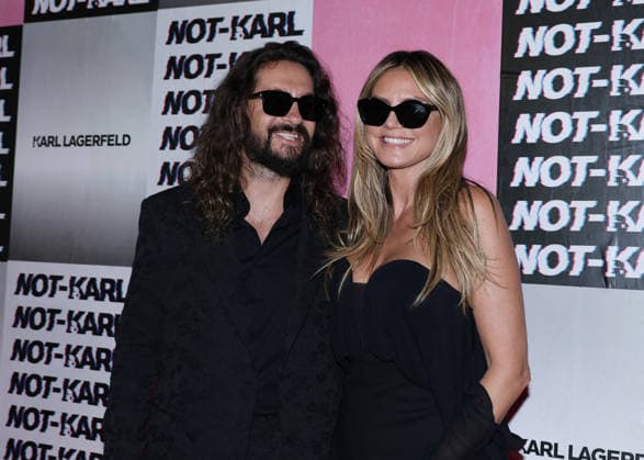 Heidi Klum and her husband Tom Kaulitz at the photocall for the Karl Lagerfeld: From Paris with Love event at the Karl Lagerfeld Boutique in Paris on October 1, 2026. KARL LAGERFELD celebrates its Fall Winter 2026 campaign with Paris Hilton, Kit Butler, and NOT KARL, the newest addition to the House’s universe. For this private event in Saint-Germain-des-Prés, Paris Hilton will be joined by NOT KARL to mark this new chapter—an immersive experience in the KARL LAGERFELD universe, blending fashion, creativity, and the House’s heritage. Denis Guignebourg Bestimage The Karl Lagerfeld x Paris Hilton party during Paris RTW Spring Summer 2027 Fashion Week on October 1, 2026, in Paris, France. Paris, France  Copyright: xDenisxGuignebourgx xBestimagexDenisxGuignebourgx xBestimagex