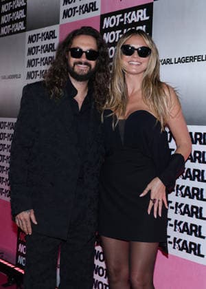 Heidi Klum and her husband Tom Kaulitz at the photocall for the Karl Lagerfeld: From Paris with Love event at the Karl Lagerfeld Boutique in Paris on October 1, 2026. KARL LAGERFELD celebrates its Fall Winter 2026 campaign with Paris Hilton, Kit Butler, and NOT KARL, the newest addition to the House’s universe. For this private event in Saint-Germain-des-Prés, Paris Hilton will be joined by NOT KARL to mark this new chapter—an immersive experience in the KARL LAGERFELD universe, blending fashion, creativity, and the House’s heritage. Denis Guignebourg Bestimage The Karl Lagerfeld x Paris Hilton party during Paris RTW Spring Summer 2027 Fashion Week on October 1, 2026, in Paris, France. Paris, France  Copyright: xDenisxGuignebourgx xBestimagexDenisxGuignebourgx xBestimagex