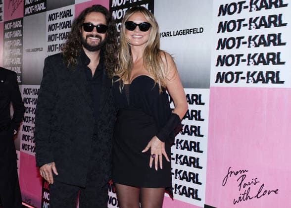 Heidi Klum and her husband Tom Kaulitz at the photocall for the Karl Lagerfeld: From Paris with Love event at the Karl Lagerfeld Boutique in Paris on October 1, 2026. KARL LAGERFELD celebrates its Fall Winter 2026 campaign with Paris Hilton, Kit Butler, and NOT KARL, the newest addition to the House’s universe. For this private event in Saint-Germain-des-Prés, Paris Hilton will be joined by NOT KARL to mark this new chapter—an immersive experience in the KARL LAGERFELD universe, blending fashion, creativity, and the House’s heritage. Denis Guignebourg Bestimage The Karl Lagerfeld x Paris Hilton party during Paris RTW Spring Summer 2027 Fashion Week on October 1, 2026, in Paris, France. Paris, France  Copyright: xDenisxGuignebourgx xBestimagexDenisxGuignebourgx xBestimagex