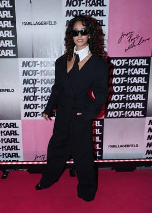 Lena Mahfouf, Lena Situations, Photocall from the Karl Lagerfeld: From Paris with Love event at the Karl Lagerfeld Boutique in Paris on October 1, 2026. KARL LAGERFELD celebrates its Fall Winter 2026 campaign with Paris Hilton, Kit Butler, and NOT KARL, the newest addition to the House’s universe. For this private event in Saint-Germain-des-Prés, Paris Hilton will be on hand alongside NOT KARL to mark this new chapter—an immersive experience in the KARL LAGERFELD universe, blending fashion, creativity, and the House’s heritage. Denis Guignebourg Bestimage The Karl Lagerfeld x Paris Hilton party during Paris RTW Spring Summer 2027 Fashion Week on October 1, 2026, in Paris, France. Paris, France  Copyright: xDenisxGuignebourgx xBestimagexDenisxGuignebourgx xBestimagex