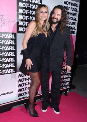 Heidi Klum and her husband Tom Kaulitz at the Karl Lagerfeld: From Paris with Love photocall at the Karl Lagerfeld Boutique in Paris on October 1, 2026. KARL LAGERFELD celebrates its Fall Winter 2026 campaign with Paris Hilton, Kit Butler, and NOT KARL, the newest addition to the House’s universe. For this private event in Saint-Germain-des-Prés, Paris Hilton will join NOT KARL to mark this new chapter—an immersive experience in the world of KARL LAGERFELD, blending fashion, creativity, and the House’s heritage Denis Guignebourg Bestimage The Karl Lagerfeld x Paris Hilton party during Paris RTW Spring Summer 2027 Fashion Week on October 1, 2026, in Paris, France Paris, France  Copyright: xDenisxGuignebourgx xBestimagexDenisxGuignebourgx xBestimagex