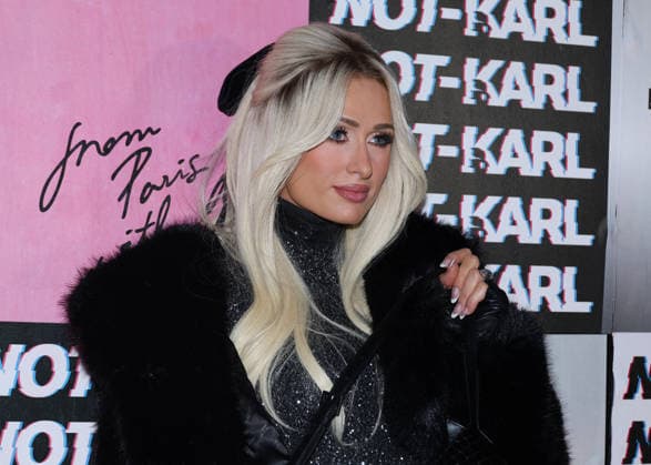 Paris Hilton at the Karl Lagerfeld: From Paris with Love event at the Karl Lagerfeld Boutique in Paris on October 1, 2026. KARL LAGERFELD celebrates its Fall Winter 2026 campaign with Paris Hilton, Kit Butler, and NOT KARL, a new member of the brand’s universe. For this private event in Saint-Germain-des-Prés, Paris Hilton will be joined by NOT KARL to mark this new chapter—an immersive experience in the world of KARL LAGERFELD, blending fashion, creativity, and the House’s heritage. Denis Guignebourg Bestimage The Karl Lagerfeld x Paris Hilton party during Paris RTW Spring Summer 2027 Fashion Week on October 1, 2026, in Paris, France. Paris, France  Copyright: xDenisxGuignebourgx xBestimagexDenisxGuignebourgx xBestimagex