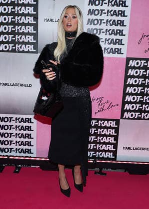 Paris Hilton at the Karl Lagerfeld: From Paris with Love event at the Karl Lagerfeld Boutique in Paris on October 1, 2026. KARL LAGERFELD celebrates its Fall Winter 2026 campaign with Paris Hilton, Kit Butler, and NOT KARL, a new member of the brand’s universe. For this private event in Saint-Germain-des-Prés, Paris Hilton will be joined by NOT KARL to mark this new chapter—an immersive experience in the world of KARL LAGERFELD, blending fashion, creativity, and the House’s heritage. Denis Guignebourg Bestimage The Karl Lagerfeld x Paris Hilton party during Paris RTW Spring Summer 2027 Fashion Week on October 1, 2026, in Paris, France. Paris, France  Copyright: xDenisxGuignebourgx xBestimagexDenisxGuignebourgx xBestimagex