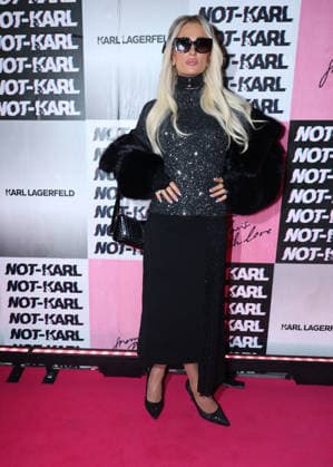 Paris Hilton at the Karl Lagerfeld: From Paris with Love event at the Karl Lagerfeld Boutique in Paris on October 1, 2026. KARL LAGERFELD celebrates its Fall Winter 2026 campaign with Paris Hilton, Kit Butler, and NOT KARL, a new member of the brand’s universe. For this private event in Saint-Germain-des-Prés, Paris Hilton will be joined by NOT KARL to mark this new chapter—an immersive experience in the world of KARL LAGERFELD, blending fashion, creativity, and the House’s heritage. Denis Guignebourg Bestimage The Karl Lagerfeld x Paris Hilton party during Paris RTW Spring Summer 2027 Fashion Week on October 1, 2026, in Paris, France. Paris, France  Copyright: xDenisxGuignebourgx xBestimagexDenisxGuignebourgx xBestimagex