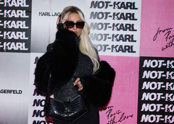 Paris Hilton at the Karl Lagerfeld: From Paris with Love event at the Karl Lagerfeld Boutique in Paris on October 1, 2026. KARL LAGERFELD celebrates its Fall Winter 2026 campaign with Paris Hilton, Kit Butler, and NOT KARL, a new member of the brand’s universe. For this private event in Saint-Germain-des-Prés, Paris Hilton will be joined by NOT KARL to mark this new chapter—an immersive experience in the world of KARL LAGERFELD, blending fashion, creativity, and the House’s heritage. Denis Guignebourg Bestimage The Karl Lagerfeld x Paris Hilton party during Paris RTW Spring Summer 2027 Fashion Week on October 1, 2026, in Paris, France. Paris, France  Copyright: xDenisxGuignebourgx xBestimagexDenisxGuignebourgx xBestimagex