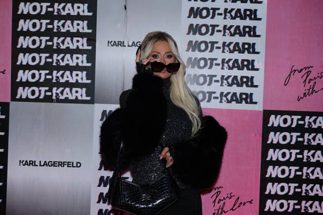 Paris Hilton at the Karl Lagerfeld: From Paris with Love event at the Karl Lagerfeld Boutique in Paris on October 1, 2026. KARL LAGERFELD celebrates its Fall Winter 2026 campaign with Paris Hilton, Kit Butler, and NOT KARL, a new member of the brand’s universe. For this private event in Saint-Germain-des-Prés, Paris Hilton will be joined by NOT KARL to mark this new chapter—an immersive experience in the world of KARL LAGERFELD, blending fashion, creativity, and the House’s heritage. Denis Guignebourg Bestimage The Karl Lagerfeld x Paris Hilton party during Paris RTW Spring Summer 2027 Fashion Week on October 1, 2026, in Paris, France. Paris, France  Copyright: xDenisxGuignebourgx xBestimagexDenisxGuignebourgx xBestimagex