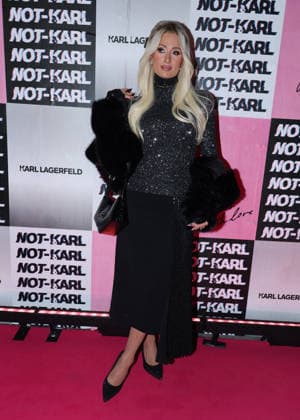 Paris Hilton at the Karl Lagerfeld: From Paris with Love event at the Karl Lagerfeld Boutique in Paris on October 1, 2026. KARL LAGERFELD celebrates its Fall Winter 2026 campaign with Paris Hilton, Kit Butler, and NOT KARL, a new member of the brand’s universe. For this private event in Saint-Germain-des-Prés, Paris Hilton will be joined by NOT KARL to mark this new chapter—an immersive experience in the world of KARL LAGERFELD, blending fashion, creativity, and the House’s heritage. Denis Guignebourg Bestimage The Karl Lagerfeld x Paris Hilton party during Paris RTW Spring Summer 2027 Fashion Week on October 1, 2026, in Paris, France. Paris, France Copyright: xDenisxGuignebourgx xBestimagexDenisxGuignebourgx xBestimagex