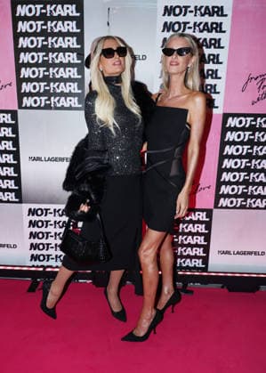 Paris Hilton and Nicky Hilton at the Karl Lagerfeld From Paris with Love event at the Karl Lagerfeld Boutique in Paris on October 1, 2026. KARL LAGERFELD celebrates its Fall Winter 2026 campaign with Paris Hilton, Kit Butler, and NOT KARL, the newest member of the House’s universe. For this private event in Saint-Germain-des-Prés, Paris Hilton will be joined by NOT KARL to mark this new chapter—an immersive experience in the world of KARL LAGERFELD, blending fashion, creativity, and the House’s heritage. Denis Guignebourg Bestimage The Karl Lagerfeld x Paris Hilton party during Paris RTW Spring Summer 2027 Fashion Week on October 1, 2026, in Paris, France. Paris, France  Copyright: xDenisxGuignebourgx xBestimagexDenisxGuignebourgx xBestimagex