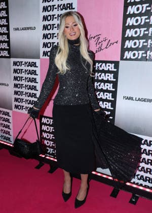 Paris Hilton at the Karl Lagerfeld From Paris with Love event at the Karl Lagerfeld Boutique in Paris on October 1, 2026. KARL LAGERFELD celebrates its Fall Winter 2026 campaign with Paris Hilton, Kit Butler, and NOT KARL, the newest member of the House’s universe. For this private event in Saint-Germain-des-Prés, Paris Hilton will join NOT KARL to mark this new chapter—an immersive experience in the world of KARL LAGERFELD, blending fashion, creativity, and the brand’s heritage. Denis Guignebourg Bestimage The Karl Lagerfeld x Paris Hilton party during Paris RTW Spring Summer 2027 Fashion Week on October 1, 2026, in Paris, France. Paris, France  Copyright: xDenisxGuignebourgx xBestimagexDenisxGuignebourgx xBestimagex