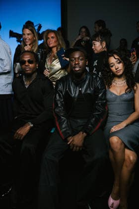 Gunna, Tiakola, Lena Mahfouf and Lena Situations at the Messika Spring Summer 2027 Women’s Ready-to-Wear Collection fashion show during Paris Fashion Week (PFW) at the Grand Palais on October 1, 2026. Photo by Sam Delpech, Bestimage. Celebrities at Messika’s Spring Summer 2027 Women’s’s Ready-to-Wear Collection fashion show at Paris Fashion Week (PFW) at the Grand Palais on October 1, 2026, Paris, France Copyright: xSamxDelpechx xBestimagexSamxDelpechx xBestimagex