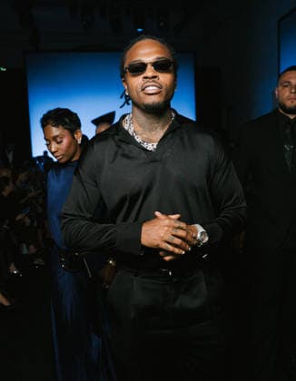 Gunna at the Messika Spring Summer 2027 Women’s Ready-to-Wear Collection fashion show during Paris Fashion Week (PFW) at the Grand Palais on October 1, 2026. Sam Delpech, Bestimage. Celebrities at Messika’s Spring Summer 2027 Women’s Ready-to-Wear Collection fashion show at Paris Fashion Week (PFW) at the Grand Palais on October 1, 2026, Paris, France  Copyright: xSamxDelpechx xBestimagexSamxDelpechx xBestimagex