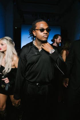 Gunna at the Messika Spring Summer 2027 Women’s Ready-to-Wear Collection fashion show during Paris Fashion Week (PFW) at the Grand Palais on October 1, 2026. Sam Delpech, Bestimage. Celebrities at Messika’s Spring Summer 2027 Women’s Ready-to-Wear Collection fashion show at Paris Fashion Week (PFW) at the Grand Palais on October 1, 2026, Paris, France  Copyright: xSamxDelpechx xBestimagexSamxDelpechx xBestimagex
