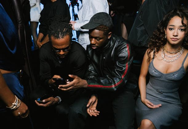 Gunna, Tiakola, Lena Mahfouf and Lena Situations at the Messika Spring Summer 2027 Women’s Ready-to-Wear Collection fashion show during Paris Fashion Week (PFW) at the Grand Palais on October 1, 2026. Photo by Sam Delpech, Bestimage. Celebrities at Messika’s Spring Summer 2027 Women’s’s Ready-to-Wear Collection fashion show at Paris Fashion Week (PFW) at the Grand Palais on October 1, 2026, Paris, France  Copyright: xSamxDelpechx xBestimagexSamxDelpechx xBestimagex