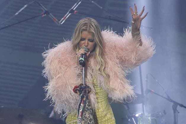 October 2, 2026, Ciudad De Mexico, Ciudad De Mexico, Mexico: TO - 45312 - Mexico City - 02 10 2026 - American singer Jessica Simpson during her performance at La Maraka in Mexico City..Clasos photo Ciudad De Mexico Mexico - ZUMAcs4_ 20261002_faa_cs4_010 Copyright: xAlfonsoxManzanox