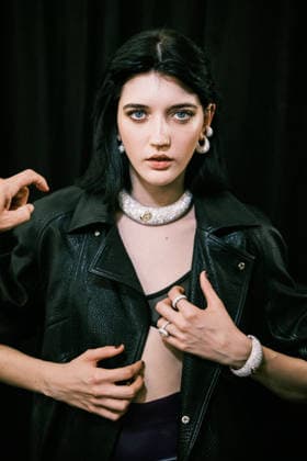 Eva Komuves Paris Fashion Week PAP SS27 Messika 460132 2026 10 01 France  Copyright: xJean-BaptistexSoulliatx xStarfacex STAR_460132_003